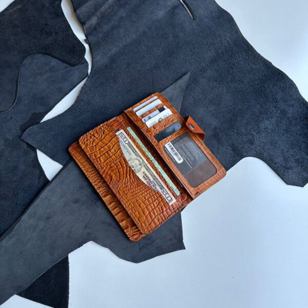 L-30 Long Leather Wallet - Image 7