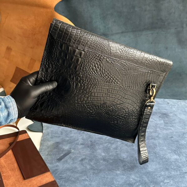 L-92 Leather Clutch Bag - Image 5