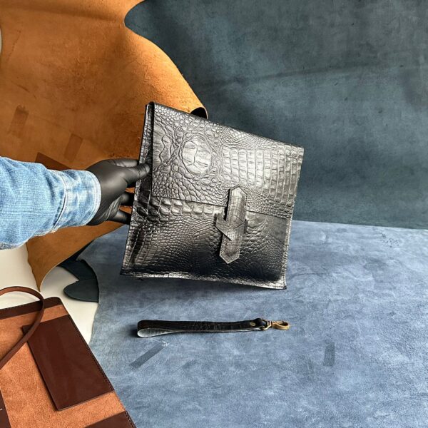 L-92 Leather Clutch Bag