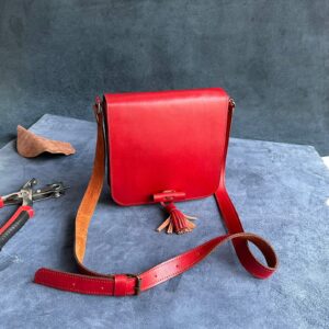 L-91 Leather Crossbag