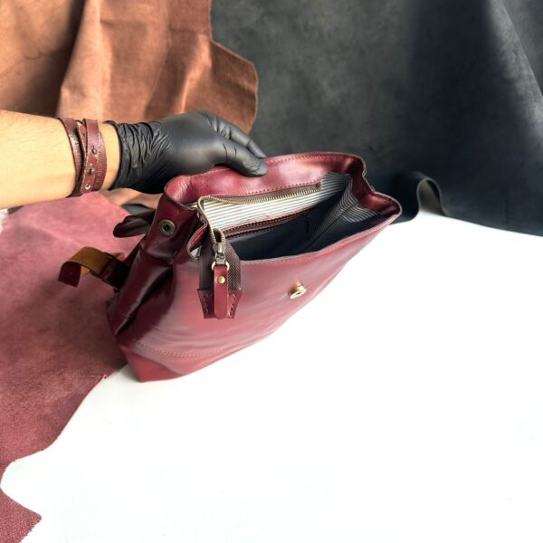 L-94 Leather Backpack - Image 10