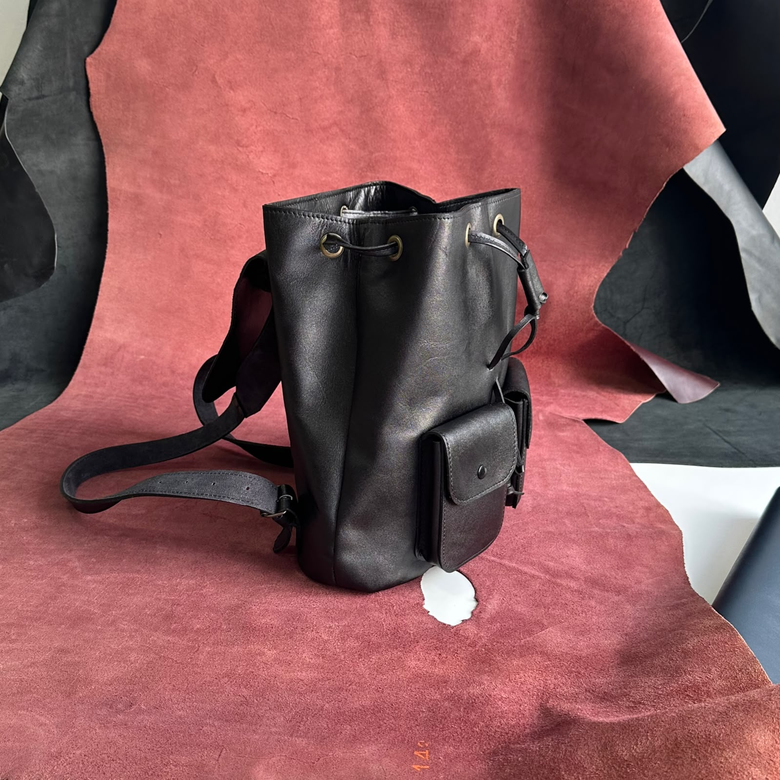 L-45 Leather Backpack - Image 15